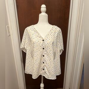 Star Print Top